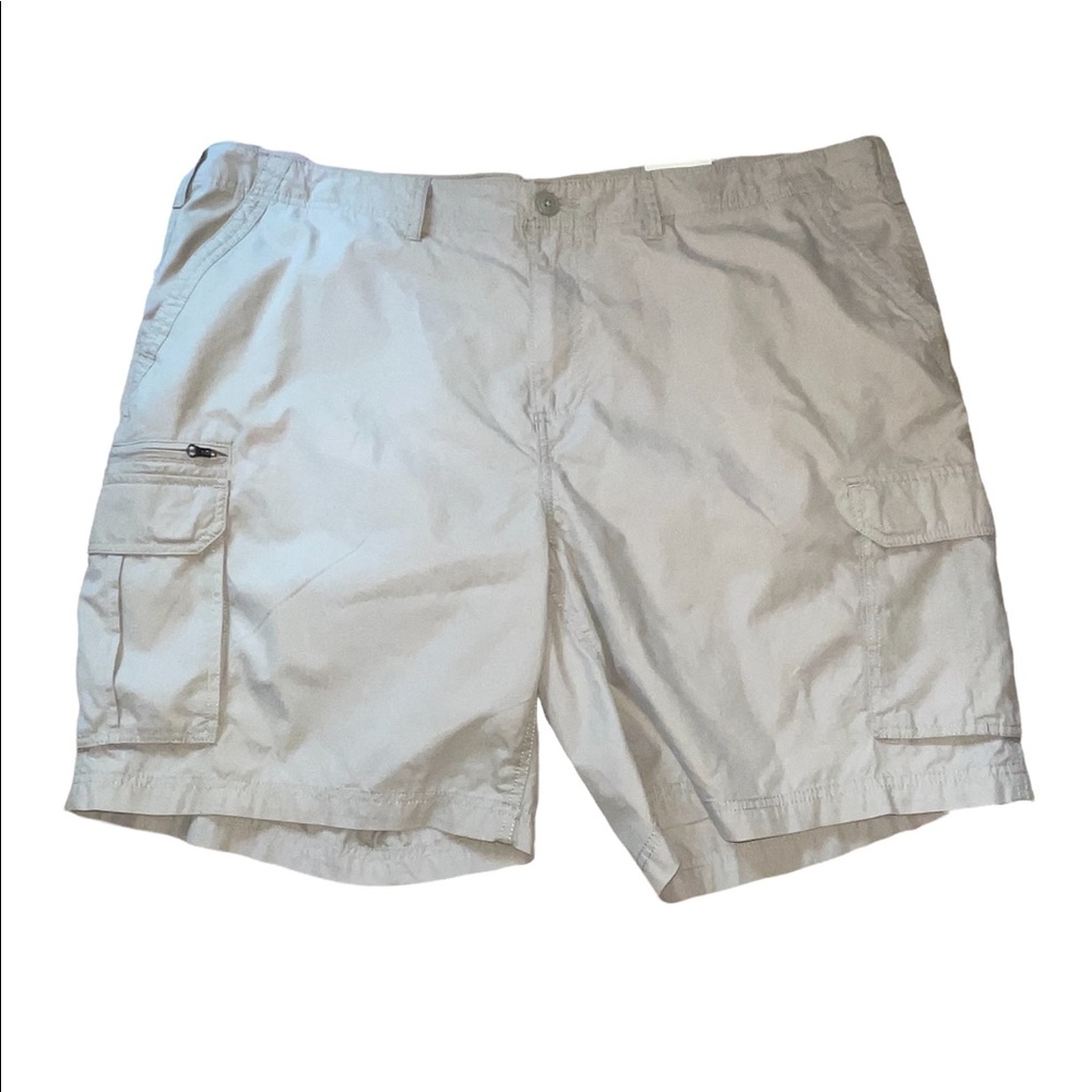 Men’s Big & Tall plus size 48 Sonoma Life + Style tan cargo shorts‎ NWT